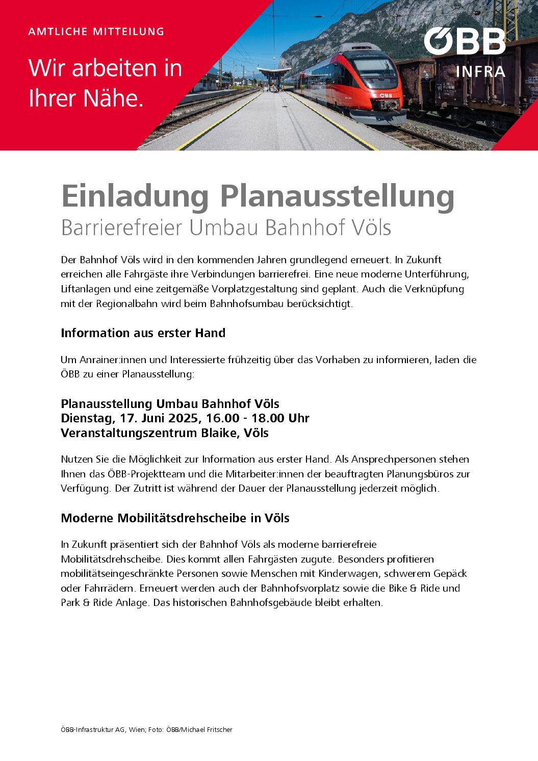 ÖBB Planvorstellung