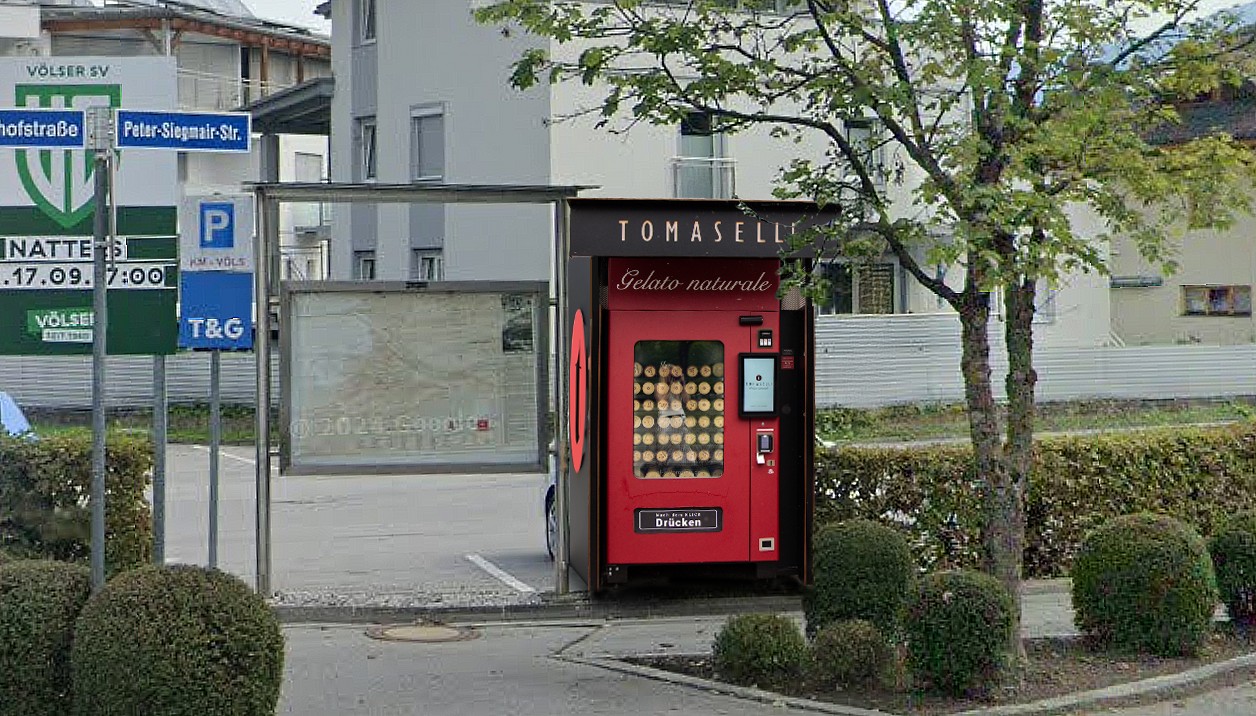 Tomaselli Eis-Automat in Völs